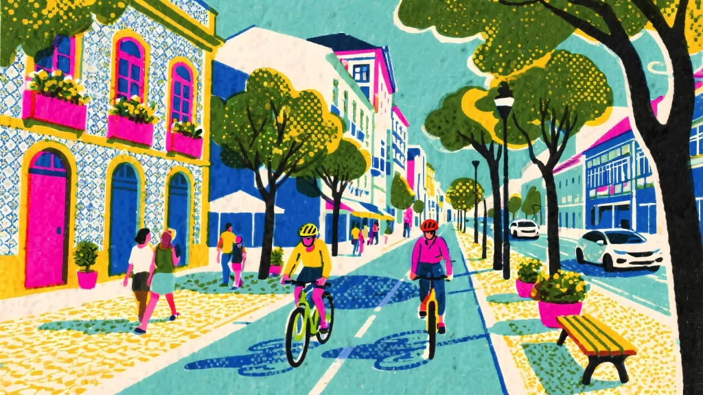 Enquanto o Brasil ainda se perde entre buzinas e congestionamentos, Portugal pedala firme rumo a um futuro mais sustentável, inteligente e humano.