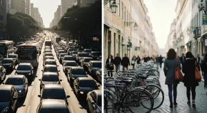 Enquanto o Brasil ainda se perde entre buzinas e congestionamentos, Portugal pedala firme rumo a um futuro mais sustentável, inteligente e humano.