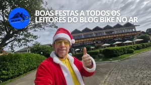 Que ano louco, né? Se você chegou até aqui pedalando junto com a gente, já merece um abraço apertado e um baita obrigado. Cada trilha que mostramos, cada dica, cada rolê compartilhado só fez sentido porque você esteve do outro lado acompanhando, comentando e se jogando nessa vida sobre duas rodas.