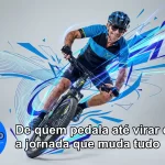 Descubra a diferença entre quem pedala e quem vira ciclista. Uma jornada de constância, comunidade e paixão pela bicicleta, no estilo Bike no Ar.