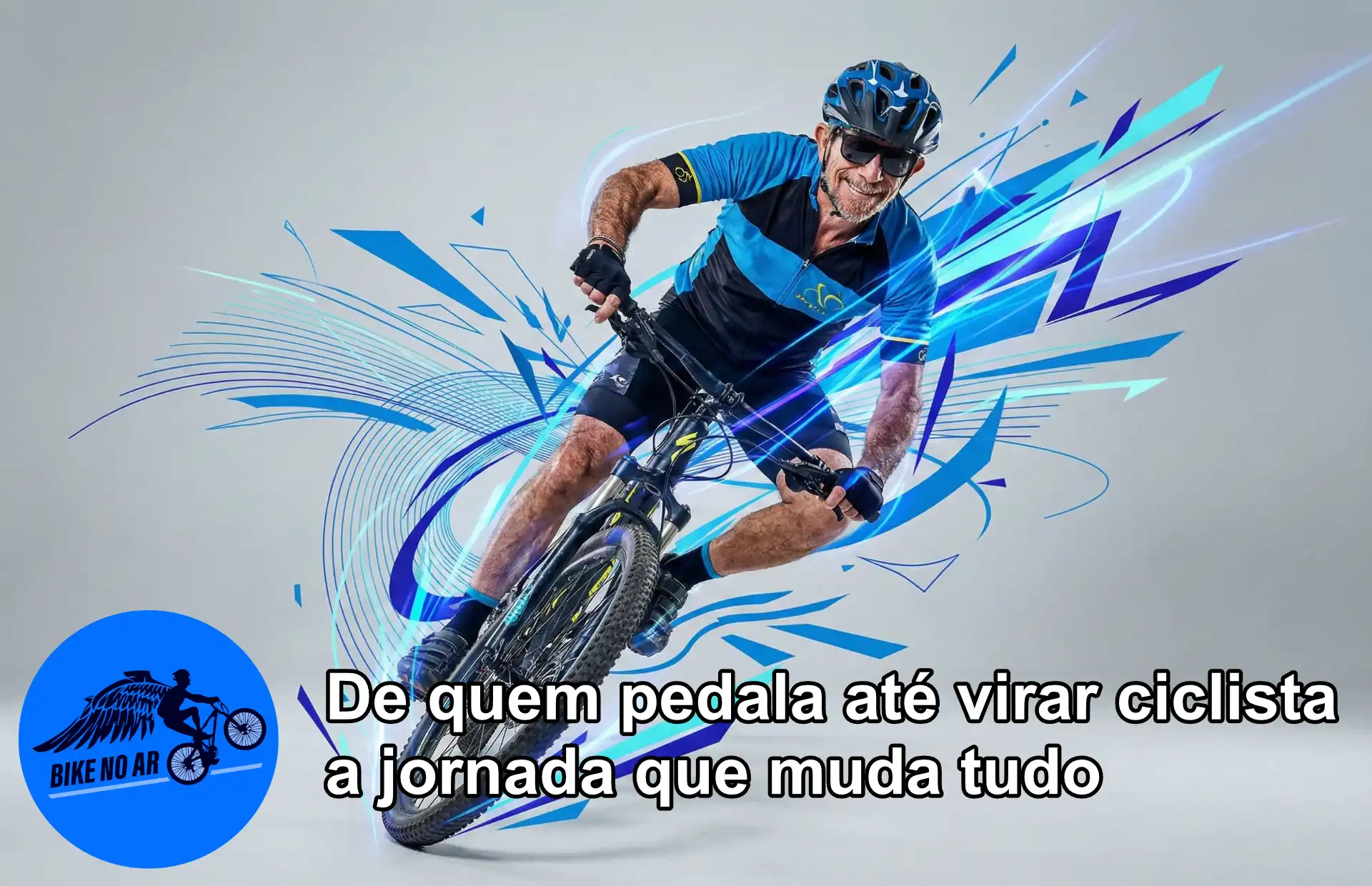 Descubra a diferença entre quem pedala e quem vira ciclista. Uma jornada de constância, comunidade e paixão pela bicicleta, no estilo Bike no Ar.